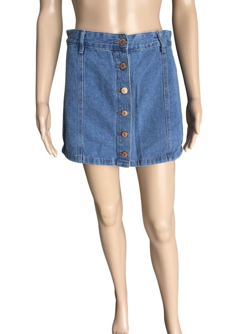 Forever 21 Denim Mini Skirt Size Medium